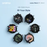 ساعة اورايمو Oraimo OSW-42 شاشة اموليد مقاومة للماء لون اسود