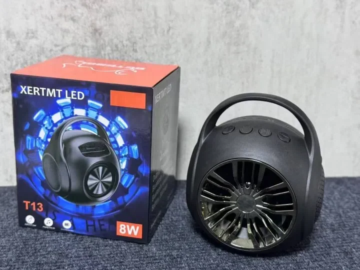 سماعة صب بلوتوث XERTMT LED T13 شحن مضيئة