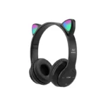هيدفون بناتى p47m wireless headphones سماعة رأس بلوتوث - اسود