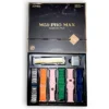ساعة سمارت jsyes m59 pro max مع 7 ستراب لون روز جولد