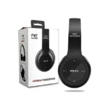 سماعة رأس لاسلكية p47 headphone هيدفون بلوتوث لون اسود