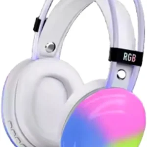 هيدفون بلوتوث مضية RGB موديل Pm860 تدعم كارت ميمورى