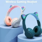 هيدفون بناتى p47m wireless headphones سماعة رأس لون ازرق