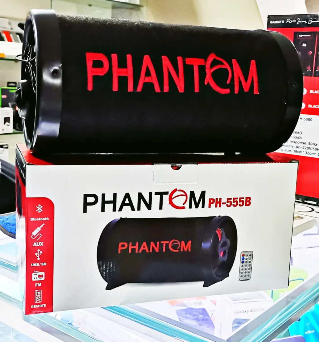 صب بازوكا فانتوم PHANTOM PH555B بلوتوث ريموت تحكم