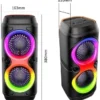 صب صوت JL-4405 بلوتوث محمول بإضاءة RGB ستريو