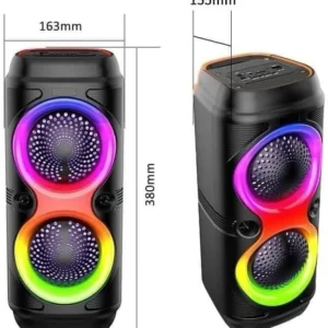 صب صوت JL-4405 بلوتوث محمول بإضاءة RGB ستريو
