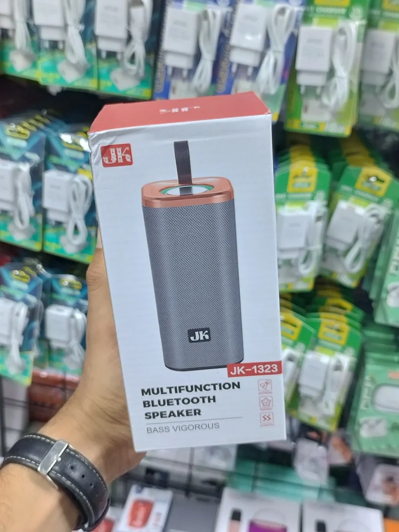 صب بلوتوث شحن JK-1323 يدعم فلاشة وكارت ميمورى