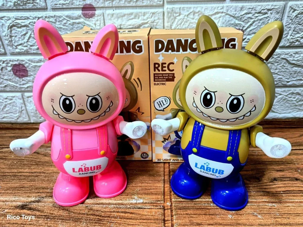 لابوبو بيغني وبيرقص وبيردد الكلام وبيمشى Labubu Dancing Toy