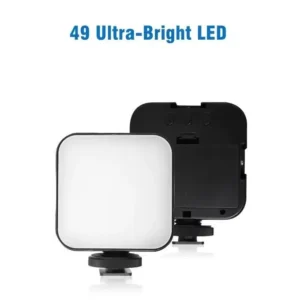 ترايبود تصوير موبايل Plokama pk-771 بحامل ثلاثي مرن وإضاءة LED