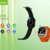 ساعة بشريحة وكاميرا Modio ST10 Dual Camera مساحة 64 جيجا، رام 4 جيجا لون اسود