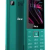 موبايل اى كيو iku s5 تليفون زراير بشريحتين شاشة 2.4 بوصة لون اخضر