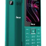 موبايل اى كيو iku s5 تليفون زراير بشريحتين شاشة 2.4 بوصة - اخضر