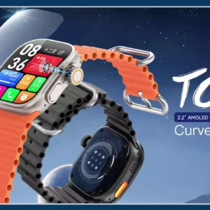 ساعة بشريحة كيرف Telzeal tc41 ذاكرة 64 جيجا رامات 4 جيجا لون سيلفر