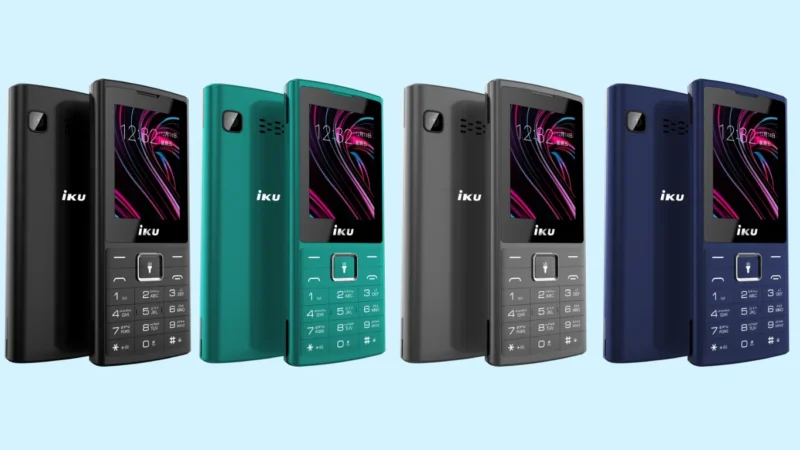 موبايل اى كيو iku s5 تليفون زراير بشريحتين شاشة 2.4 بوصة