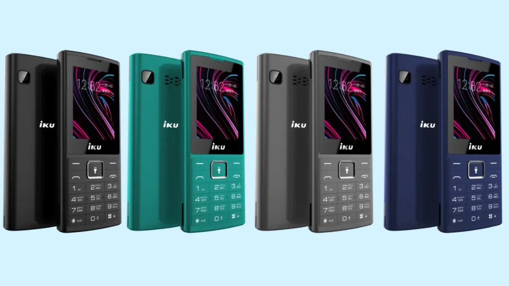 موبايل اى كيو iku s5 تليفون زراير بشريحتين شاشة 2.4 بوصة