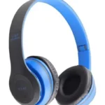 هيدفون سماعة رأس p47 headphone لاسلكية بلوتوث - ازرق