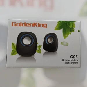 سماعات كمبيوتر G05 GOLDEN KING قطعتين للكمبيوتر واللاب توب