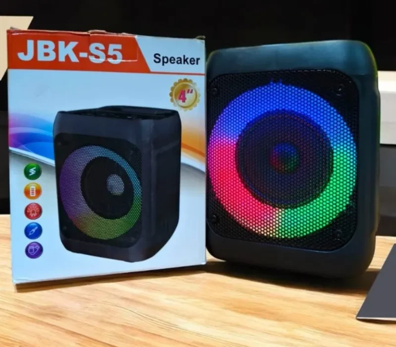 صب شحن بلوتوث اسپیکر jbk s5 يدعم فلاشة وميمورى
