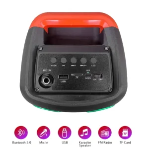 سماعة صب إضاءة RGB بتقنية Bluetooth موديل JL-4403