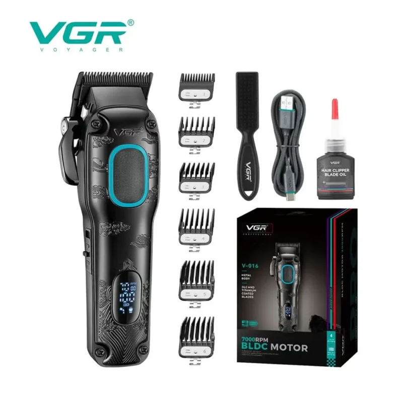ماكينة حلاقة VGR V-016 احترافية بشفرات ستانلس