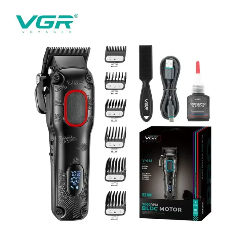 ماكينة حلاقة VGR V-016 احترافية بشفرات ستانلس