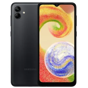 تليفون سامسونج بشريحتين a04 (4GB-64GB) لون اسود