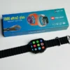 ساعة سمارت T900 Ultra2 Plus شاشة كبيرة لون اسود