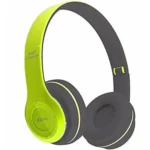 هيدفون سماعة رأس p47 headphone لاسلكية بلوتوث - اخضر