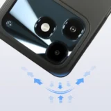 موبايل ايتل تاتش A90 ذاكرة 128جيجابايت ورام 8 جيجابايت لون اسود