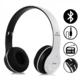 هيدفون سماعة رأس p47 headphone لاسلكية بلوتوث لون ابيض