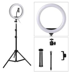رينج لايت للموبايل للتصوير سيلفي mj33 rgb ring light