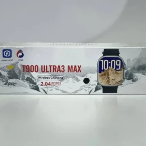 ساعة سمارت T900 Ultra 3 Max – شاشة 2.19 إنش كبيرة، مكالمات بلوتوث