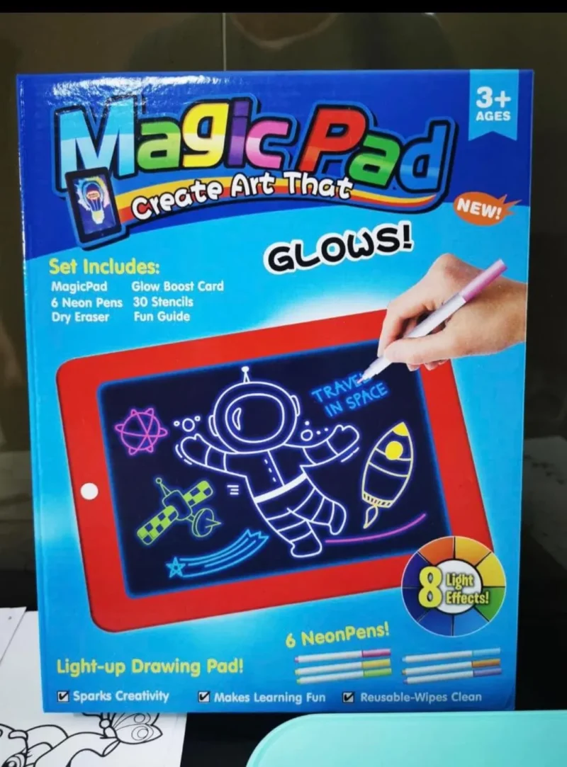 تابلت الرسم والكتابة Magic Pad للاطفال ثلاثى الابعاد