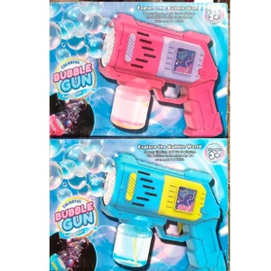 مسدس بابلز bubbles gun مضىء للاطفال فقاعات صابون اوتوماتيك