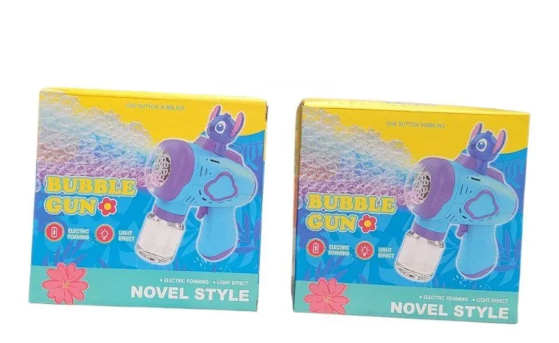 مسدس بابلز ستيتش فقاعات bubble gun موسيقى وبينور