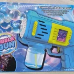 مسدس بابلز bubbles gun مضىء للاطفال فقاعات صابون اوتوماتيك - ازرق