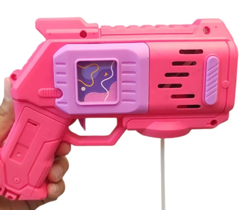 مسدس بابلز bubbles gun مضىء للاطفال فقاعات صابون اوتوماتيك