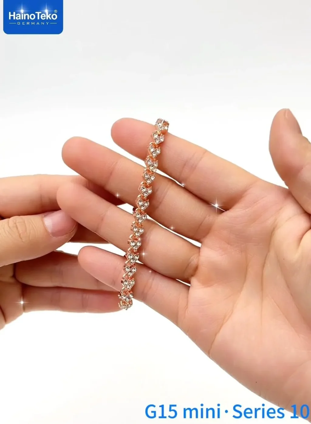 ساعة سمارت حريمي haino teko g15 mini series 10 مع 3 استراب