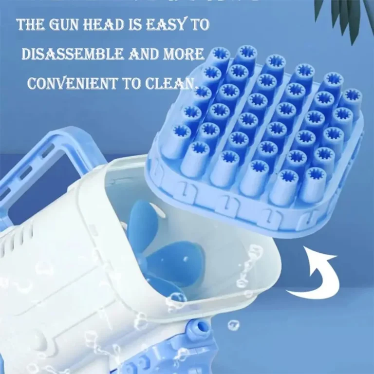 مسدس البابلز الترند حجم كبير فقاعات صابون للاطفال 4 مسدس البابلز الترند حجم كبير فقاعات صابون للاطفال لون ازرق