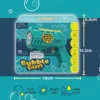 مسدس فقاعات صابون اوتوماتيك بابلز Bubble Gun لون اخضر