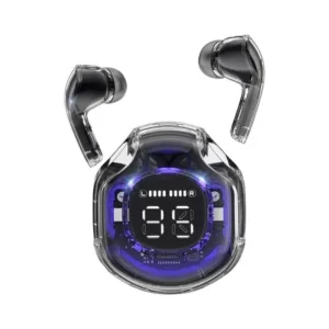 ايربودز air 39 buds سماعة شفافه بلوتوث لون أسود