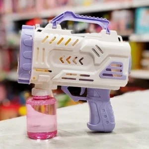 مسدس فقاعات بابلز Bubble Gun Electric حجم مربع كبير