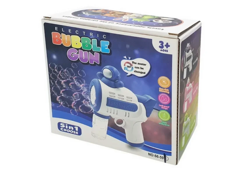 مسدس بابلز للاطفال bubbles gun اوتوماتيك دبدوب