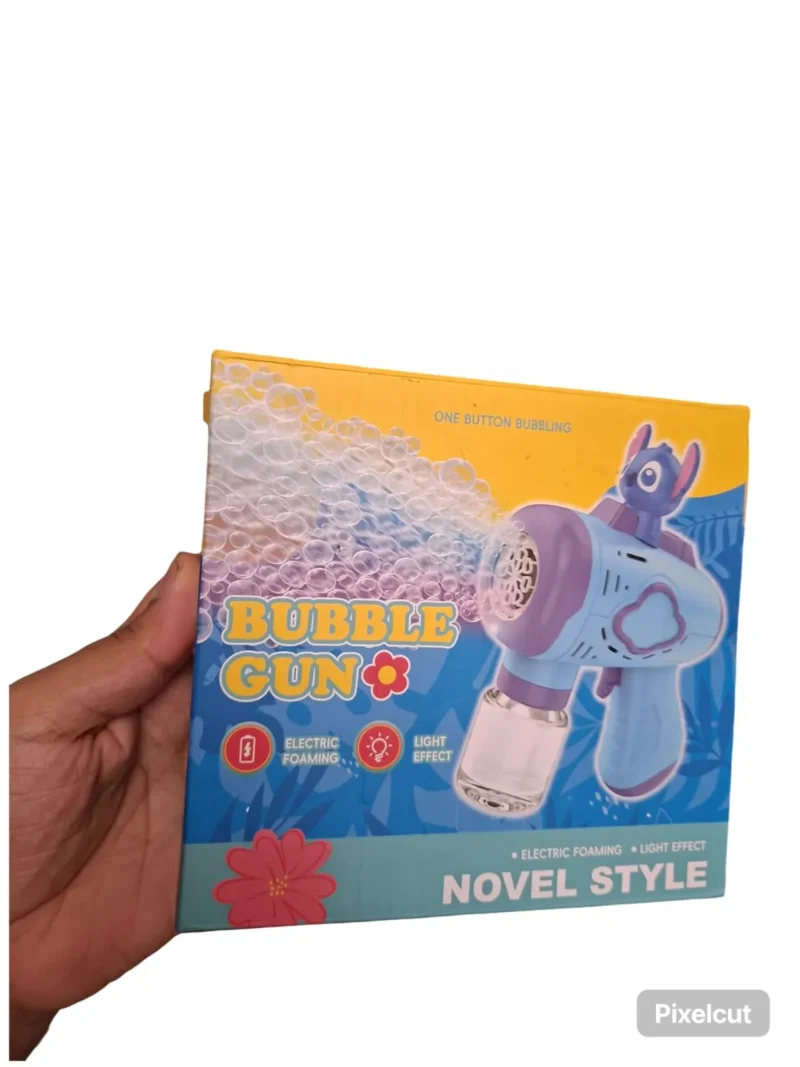 مسدس بابلز ستيتش فقاعات bubble gun موسيقى وبينور