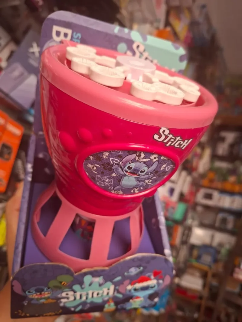 مسدس بابلز ستيتش Stitch Bubble Gun صوت ونور فقاعات صابون