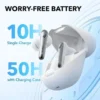 سماعة انكر ليبرتي soundcore liberty 4 nc الغاء الضوضاء التكيفى لون ابيض