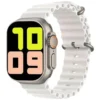 ساعة الترا t800 ultra 3 smart watch بلوتوث لون سيلفر