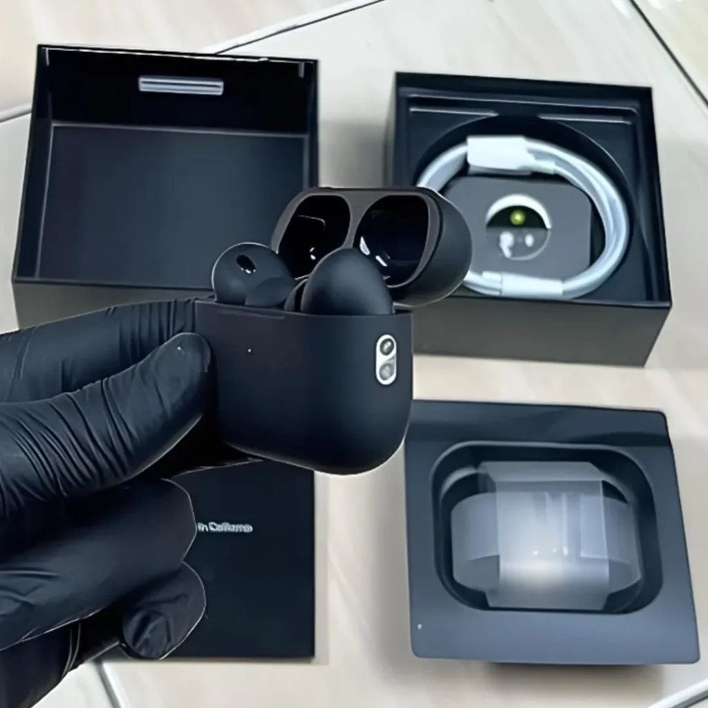 سماعة ايربودز لون اسود airpods pro 2 black edition بلوتوث