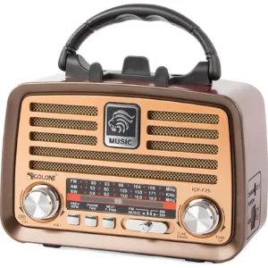 راديو جولون golon radio ICF-F25 يدعم فلاشة وكارت ميمورى