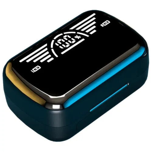 سماعة ايربودز m66 pro earbuds بلوتوث شاشة رقمية